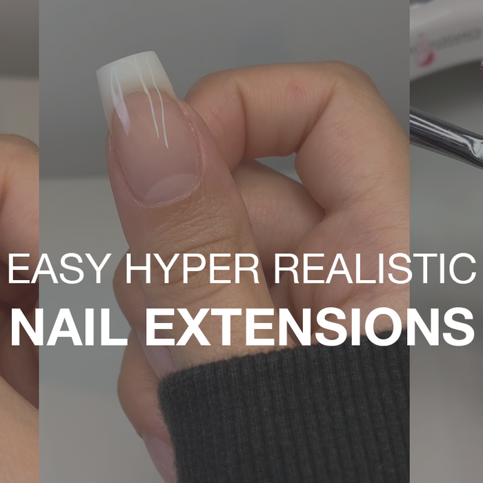 Create Realistic, Natural Looking Extensions with Lexy Line Builder Gels