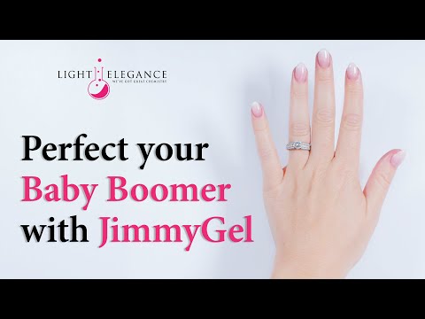 Boomer White JimmyGel Soak-Off Building Base | Milky White Nails