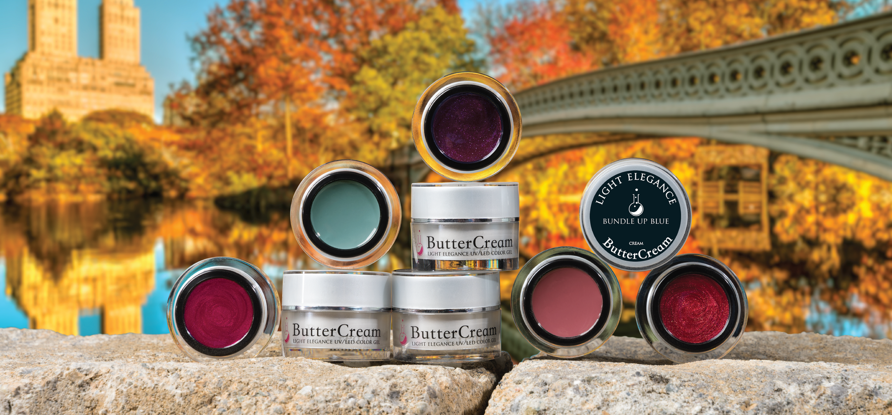 NEW Fall 2022 "A Walk in Central Park" ButterCream Collection by Light Elegance
