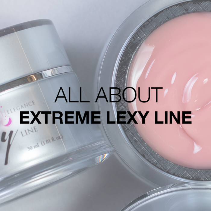 All About Extreme Lexy Line Gel | HEMA Free Hard Builder Gel