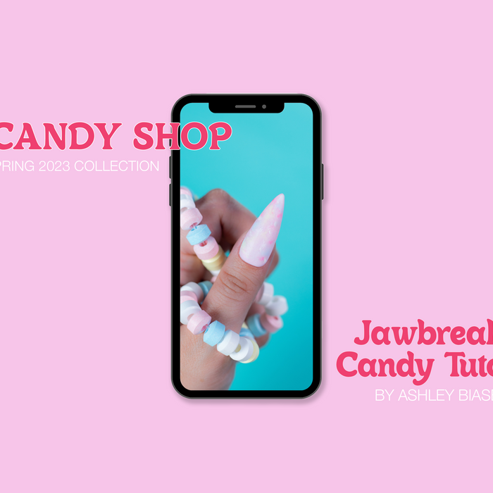 Jawbreaker Candy Nail Art Tutorial by LE Educator, Ashley Biasella