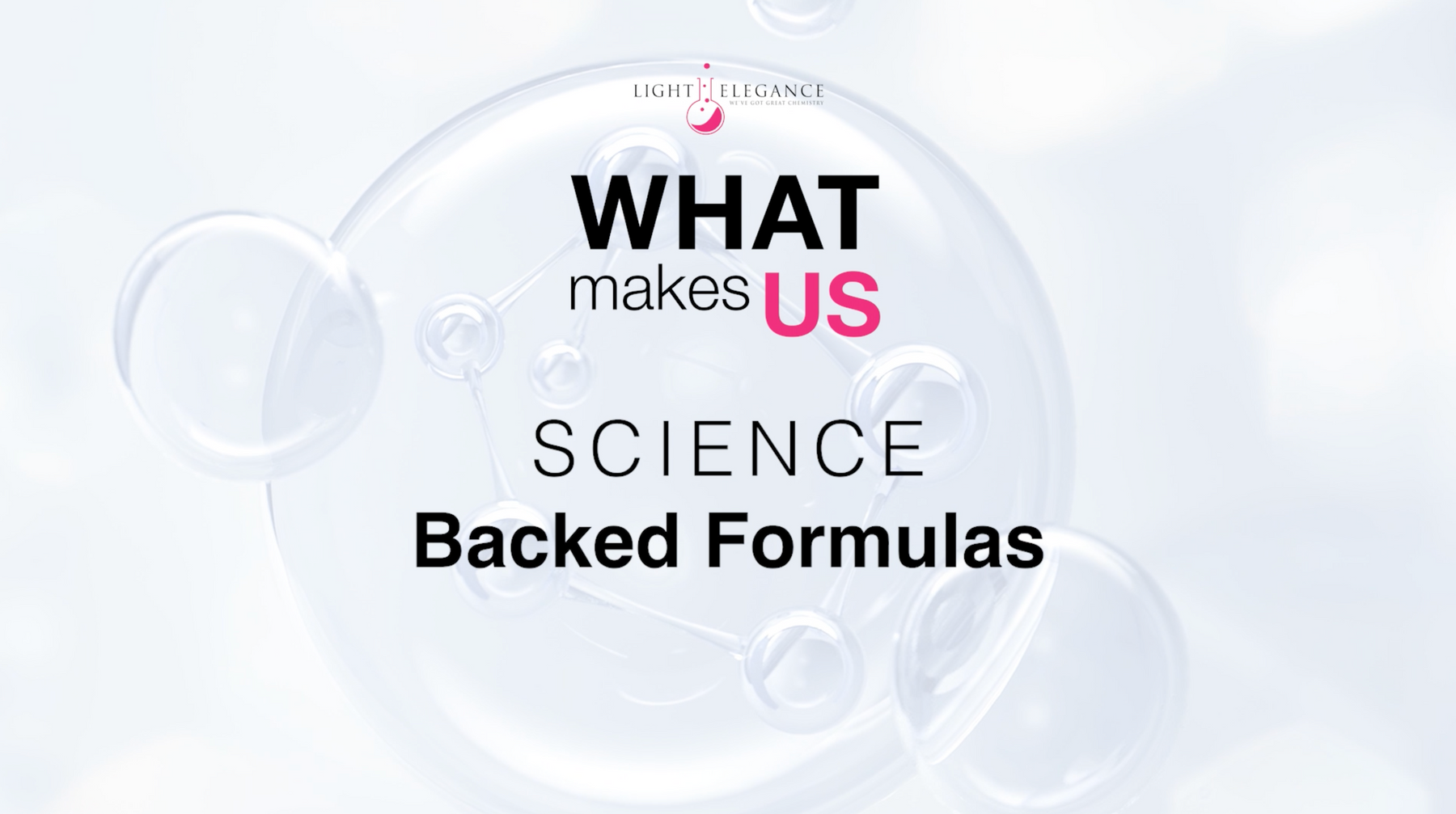 Science is What Makes Us LE | Learn how science and chemistry are at the core of LE