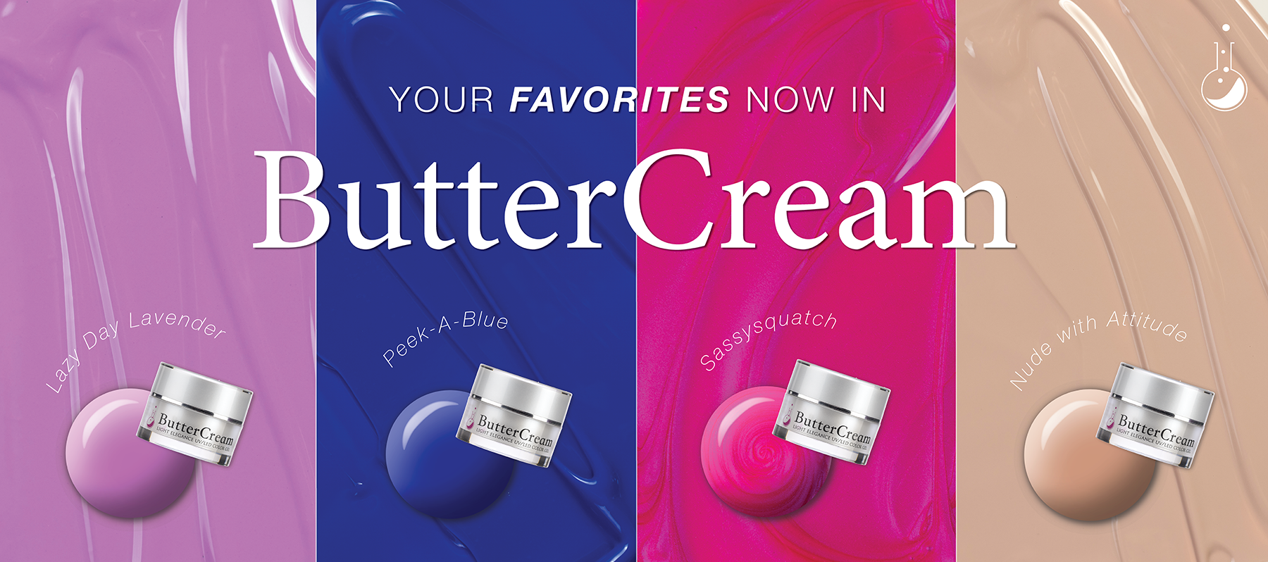 4 NEW Favorite Shades Available in ButterCream