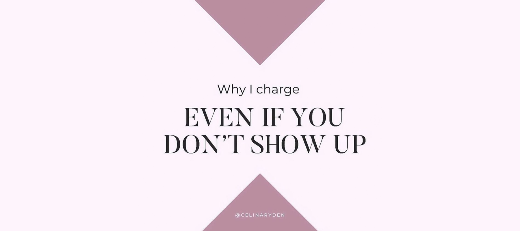 Why I Charge Even If You Don't Show Up - Nail Artist & Influencer, Celina Rydén Shares Her Experience