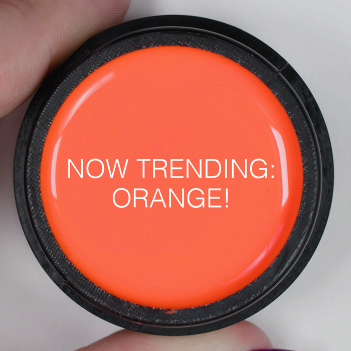 This Summer: Orange Is In! Trending Summer Nail Colors