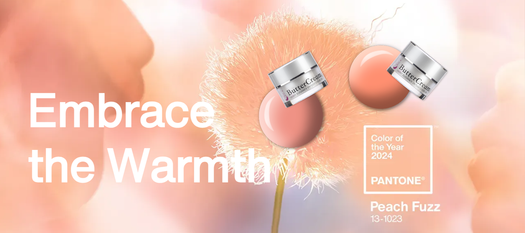 Pantone 2024 Color of the Year: Peach Fuzz | Get the look with LE Colors