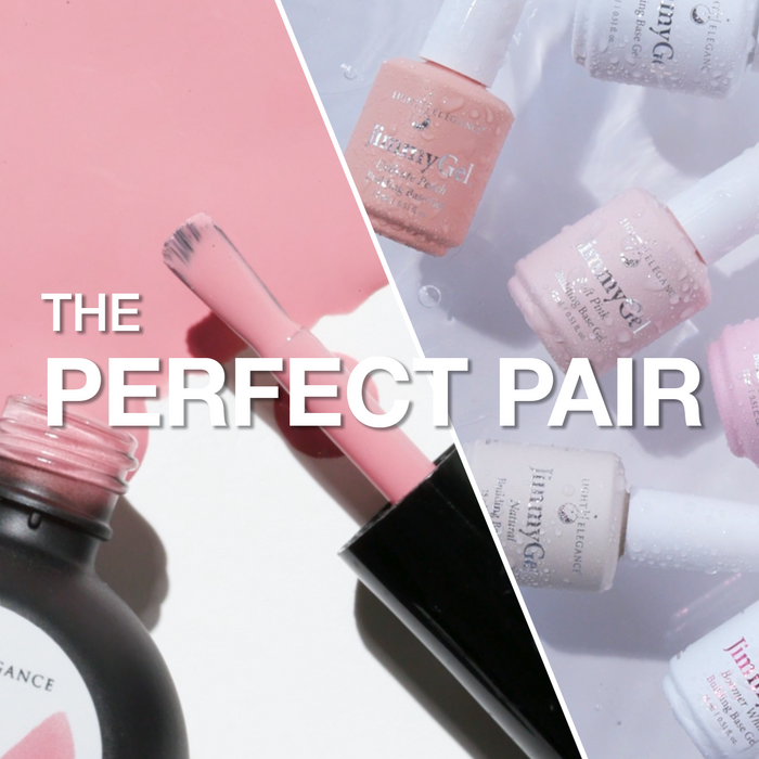Nail Pros REVIEW The Perfect Pair | JimmyGel and P+ Gel Polish