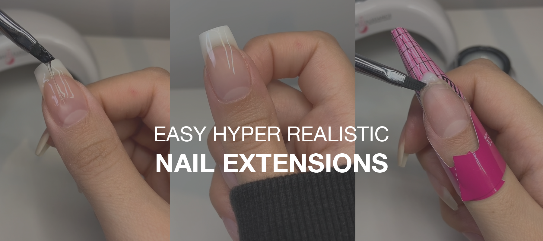 Create Realistic, Natural Looking Extensions with Lexy Line Builder Gels