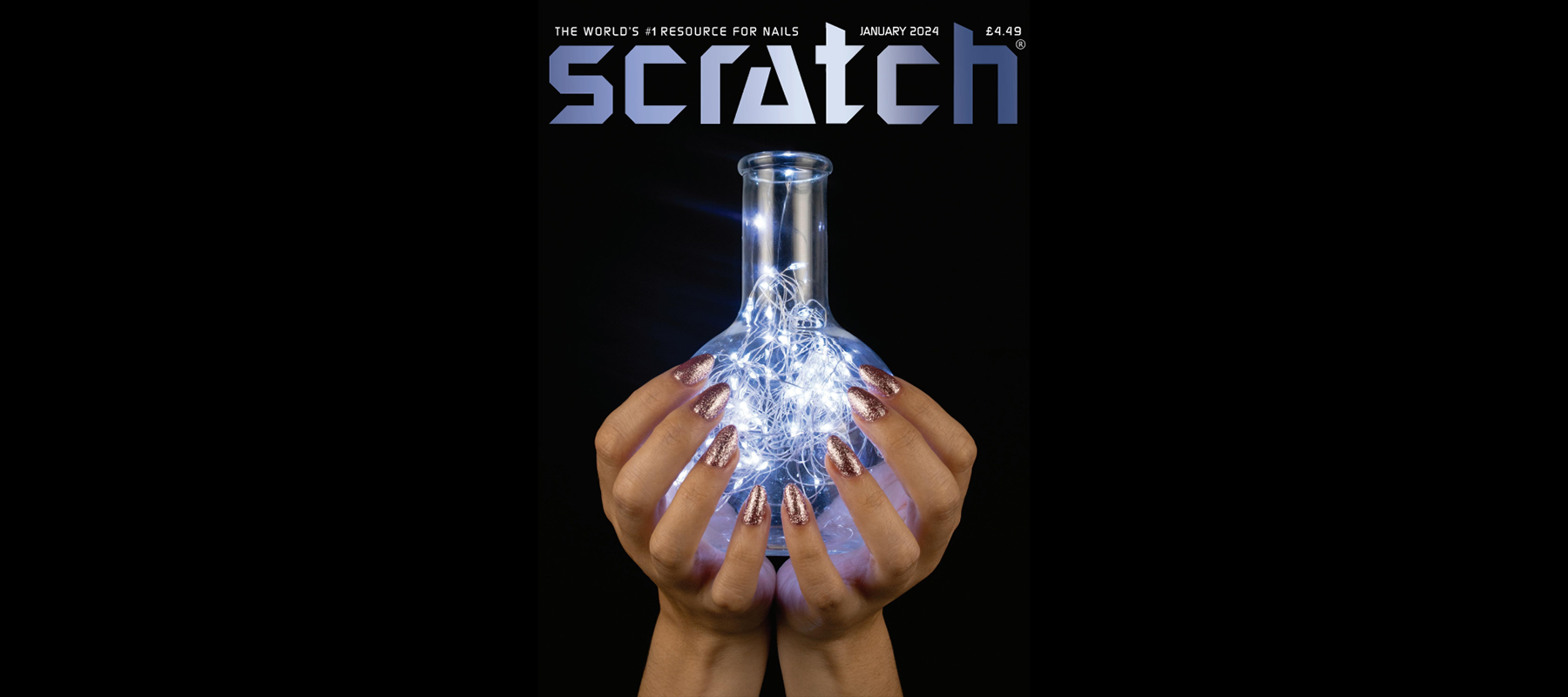 SCRATCH Magazine Cover by Light Elegance UK | In their Element | January 2024