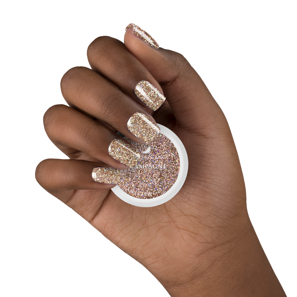 Champagne Glitter Gel 10 ml