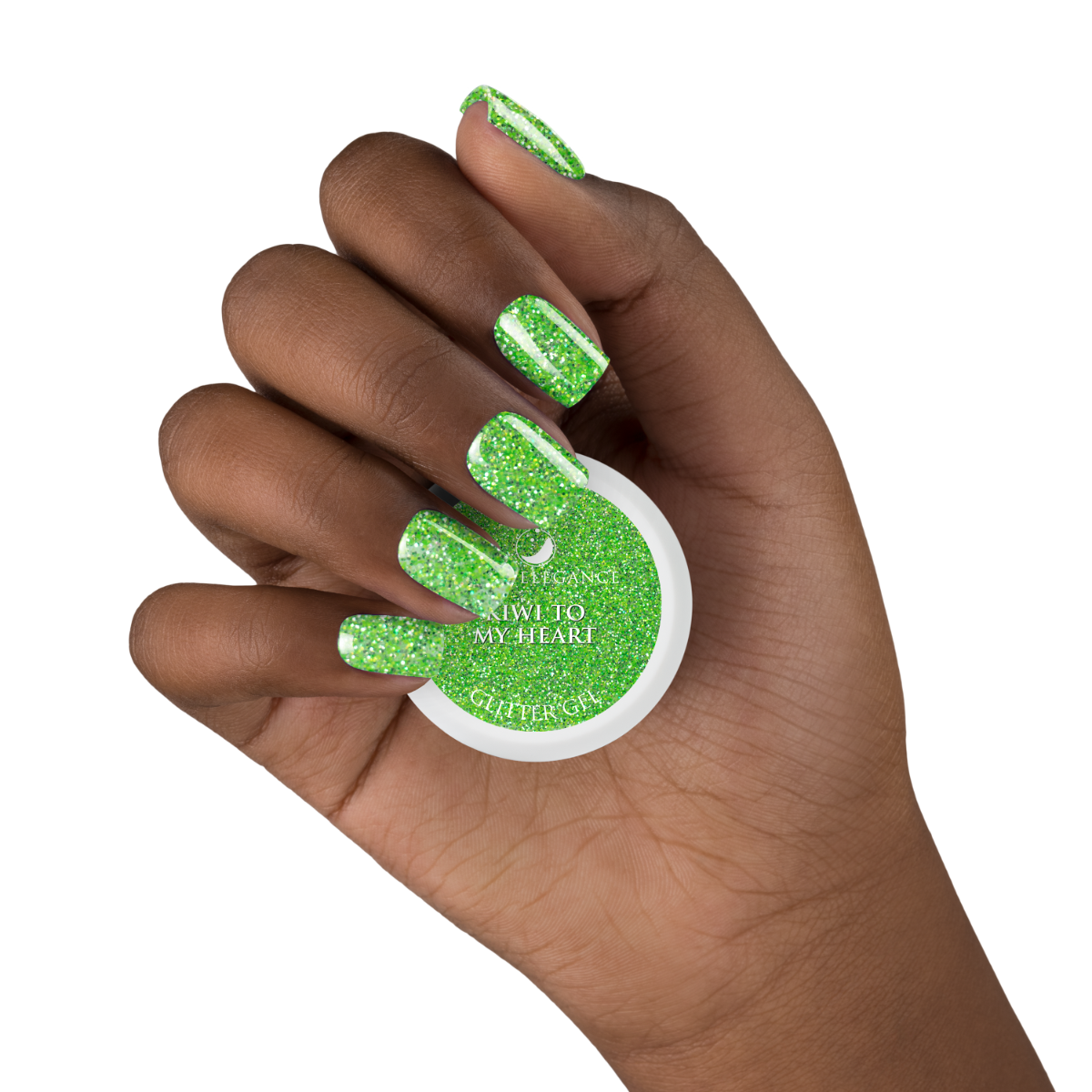 Kiwi to My Heart Glitter Gel 10 ml