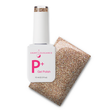 P+ Champagne Glitter Gel Polish 10 ml