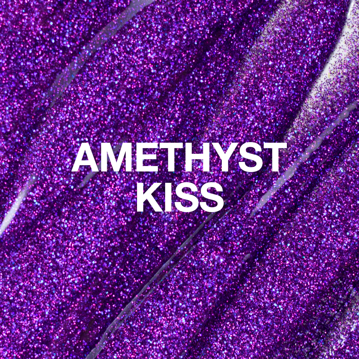 P+ Amethyst Kiss Glitter Gel Polish 10 ml