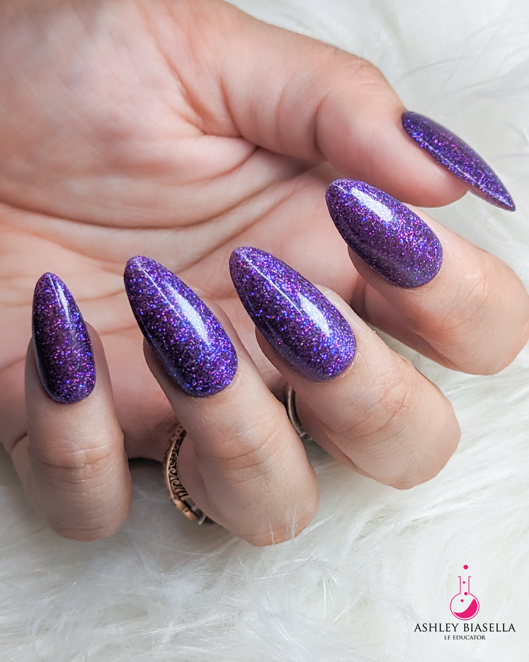 Amethyst Kiss Glitter Gel 10 ml