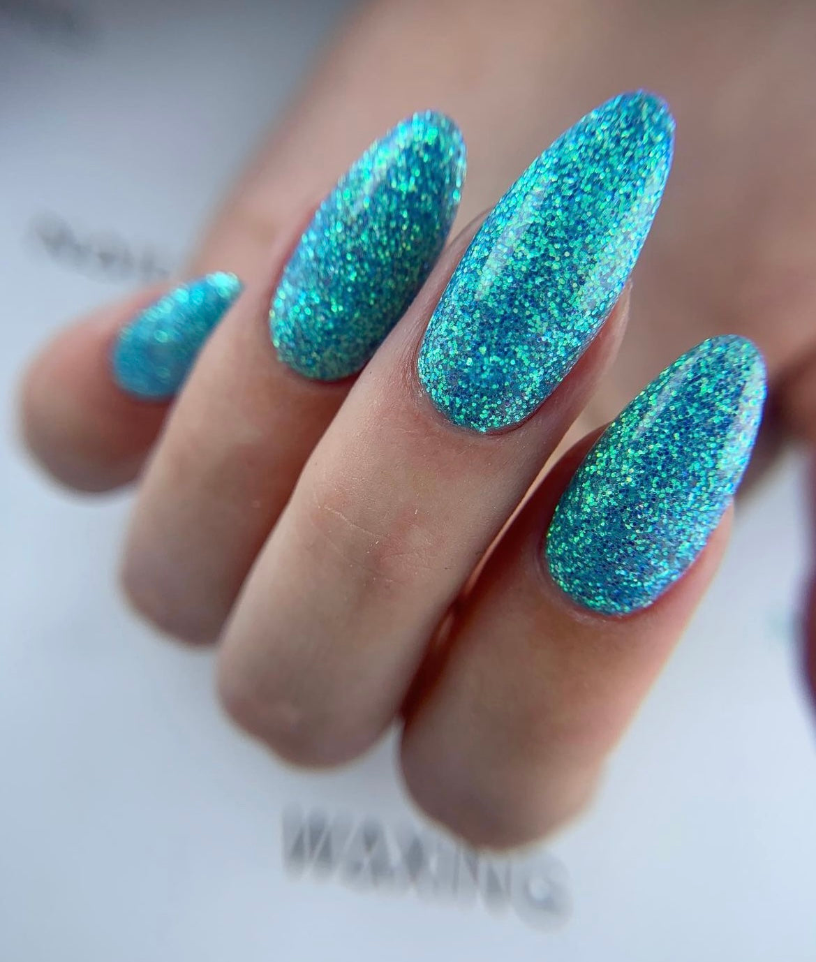 Snow Cone UV/LED Glitter Gel