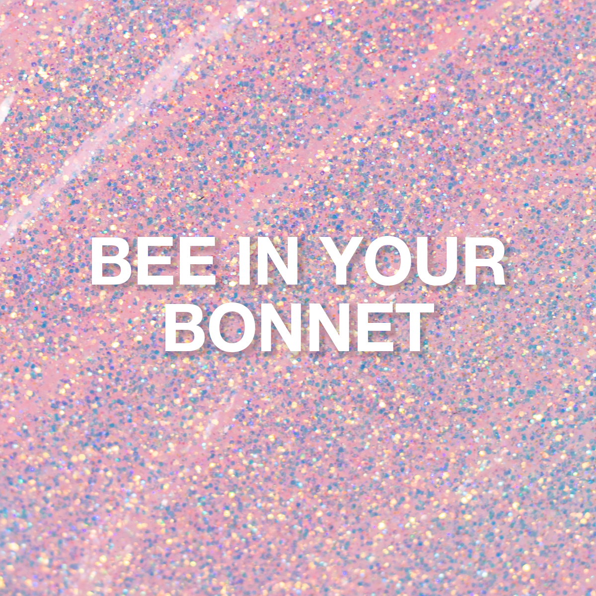 P+ Bee in Your Bonnet Glitter Gel Polish