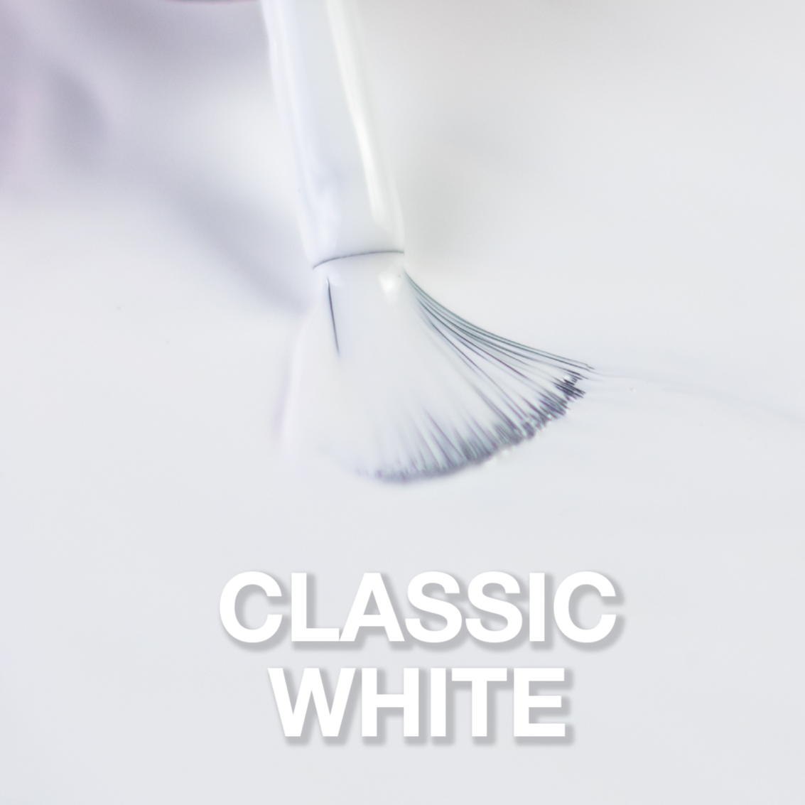 P+ Classic White Gel Polish 10 ml