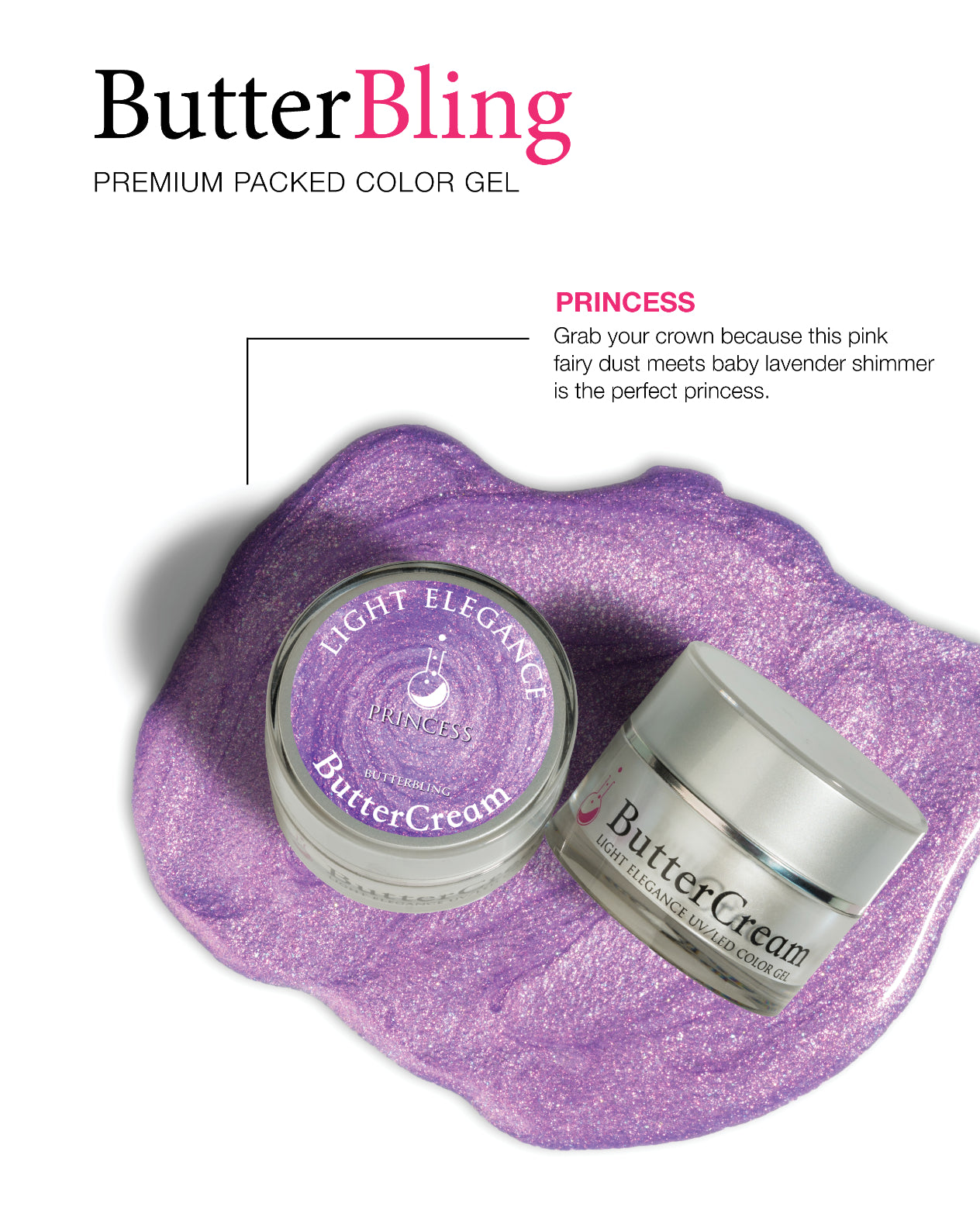 Princess ButterBling hard gel 5 ml