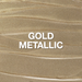 Gold Metallic ButterCream Color Gel, 5 ml