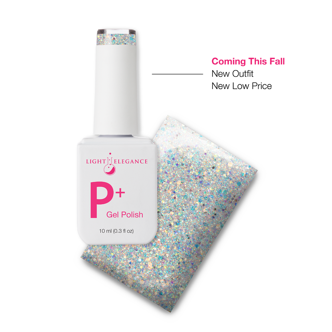 P+ Ice Cream, You Scream Glitter Gel Polish
