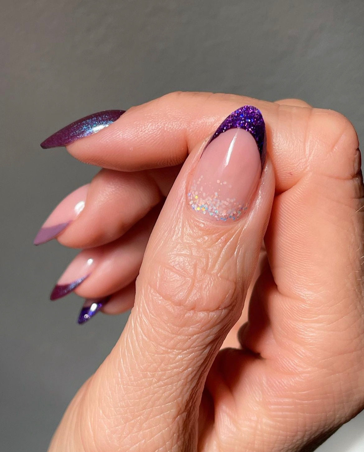 P+ Amethyst Kiss Glitter Gel Polish 10 ml