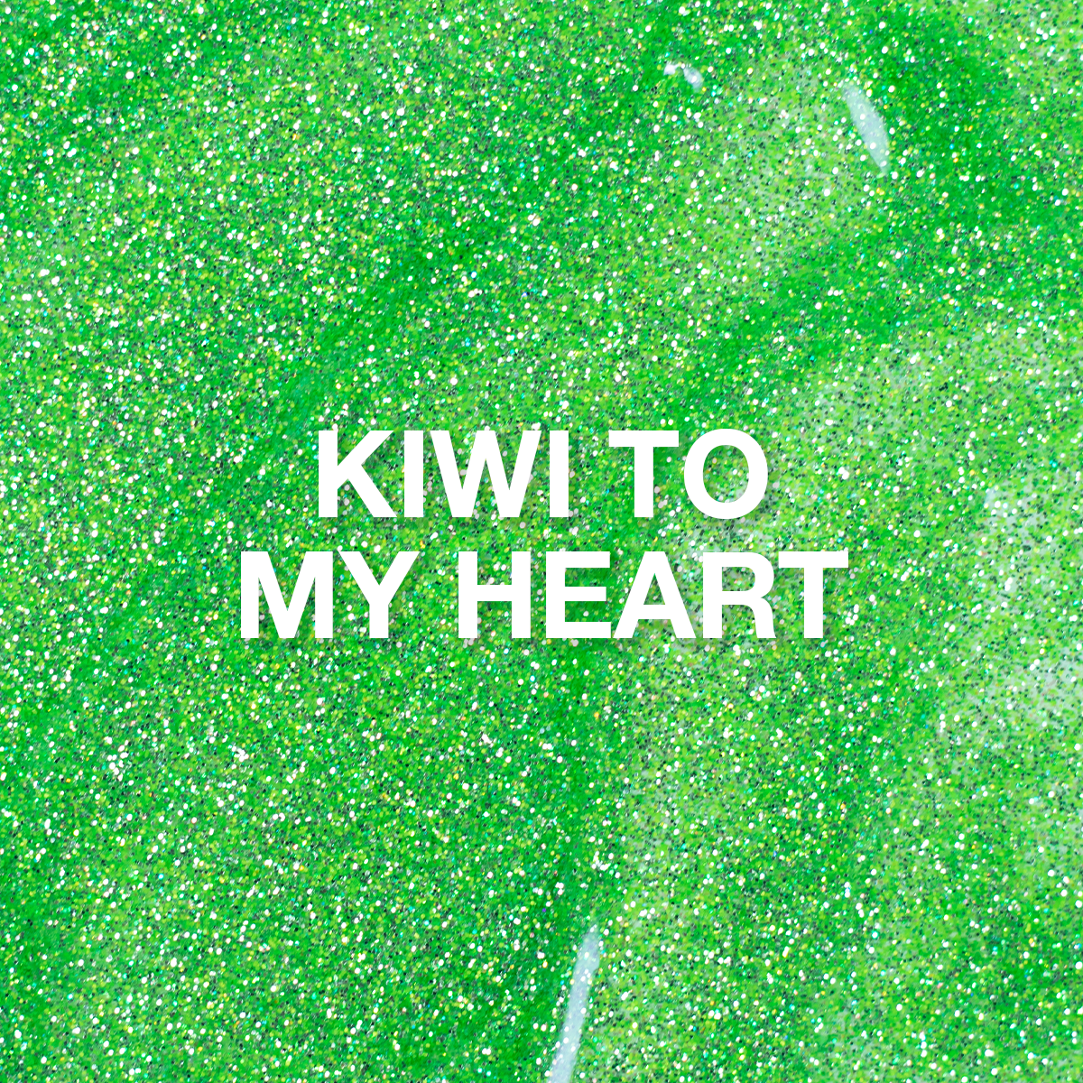 Kiwi to My Heart Glitter Gel 10 ml