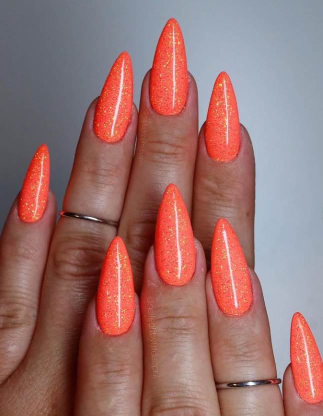 Orange Crush Glitter Gel 10 ml