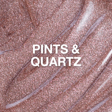 P+ Pints & Quartz Glitter Gel Polish 10 ml