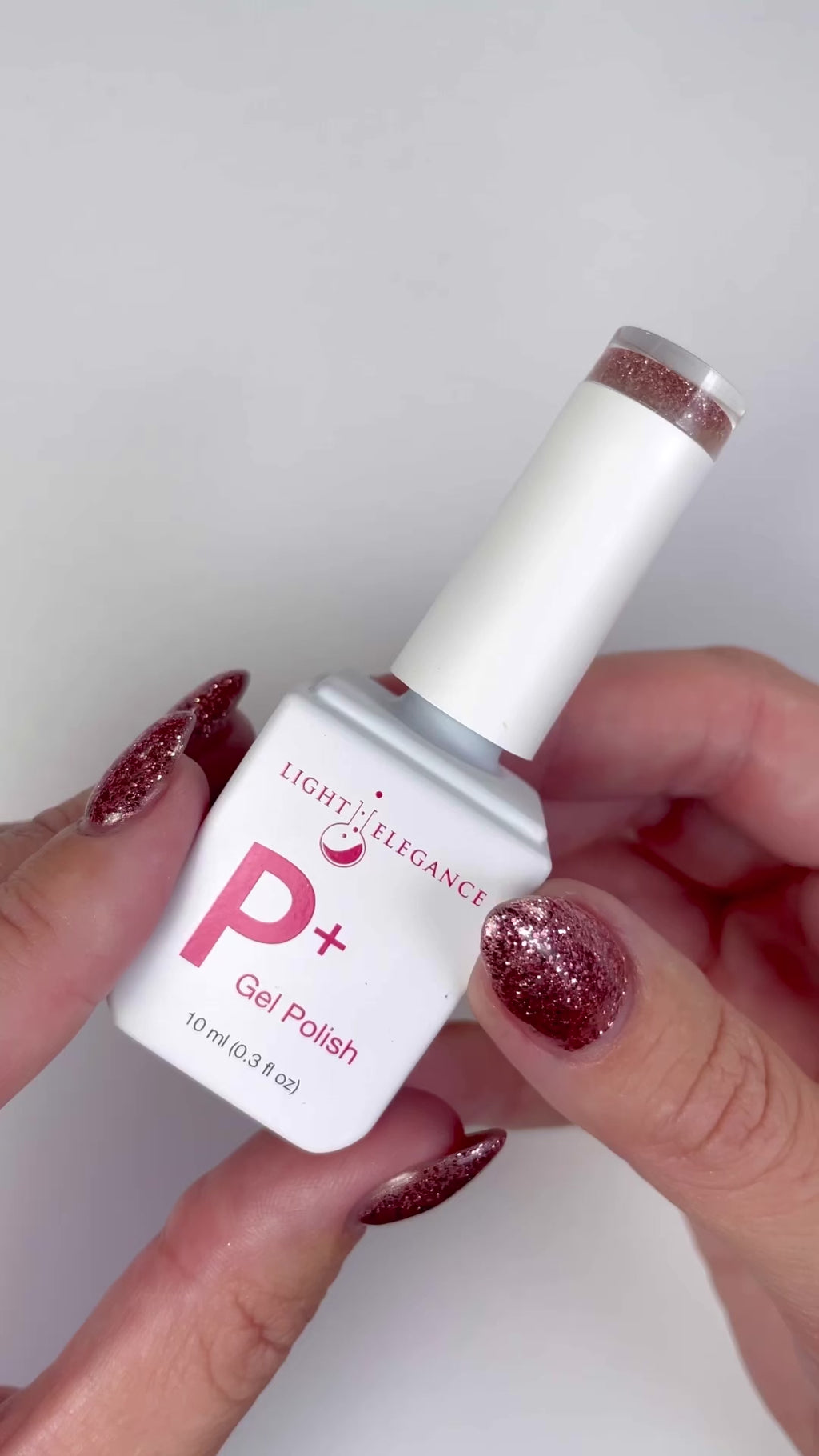 P+ Pints & Quartz Glitter Gel Polish 10 ml