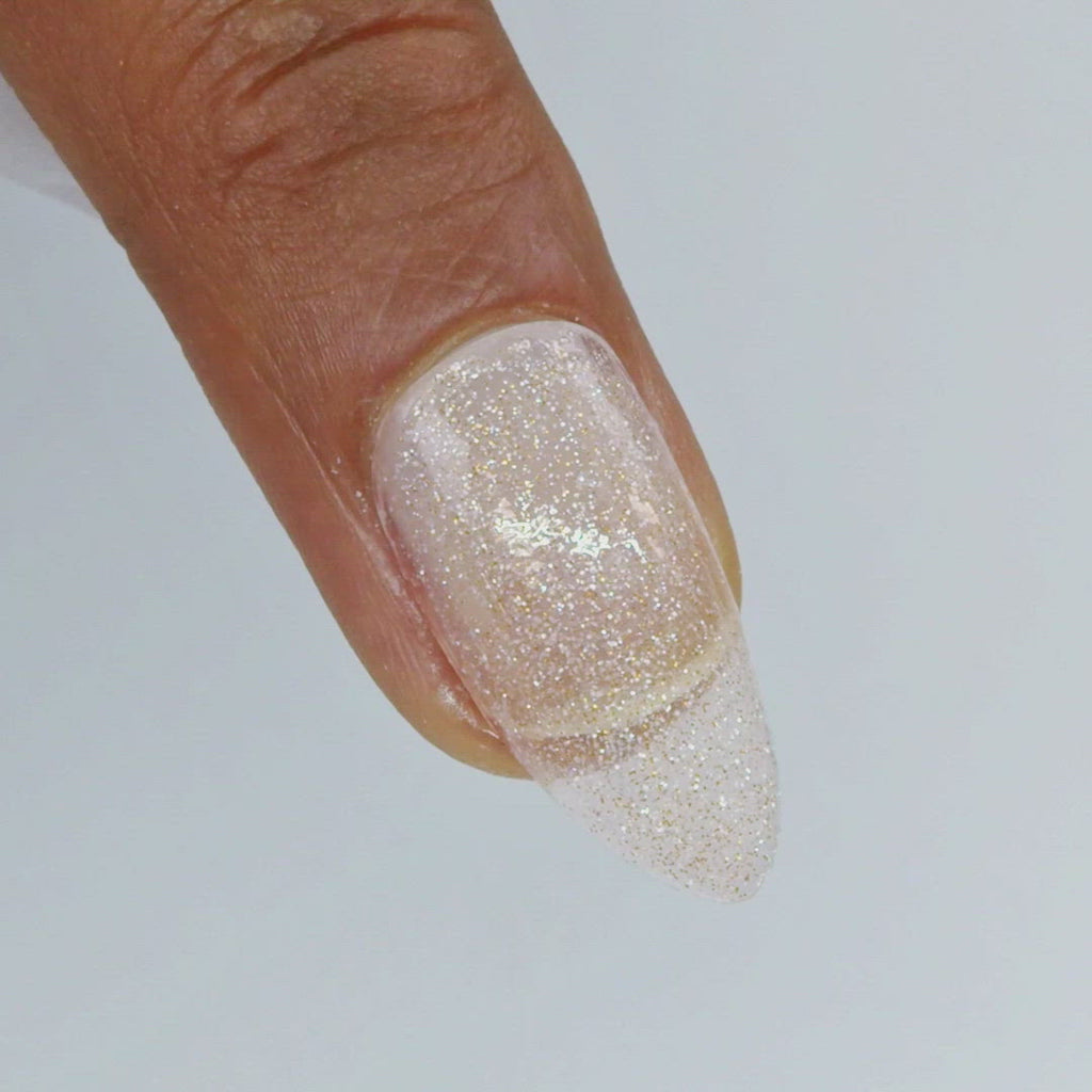 P+ Sincerely Yours Glitter Gel Polish, 15 ml.