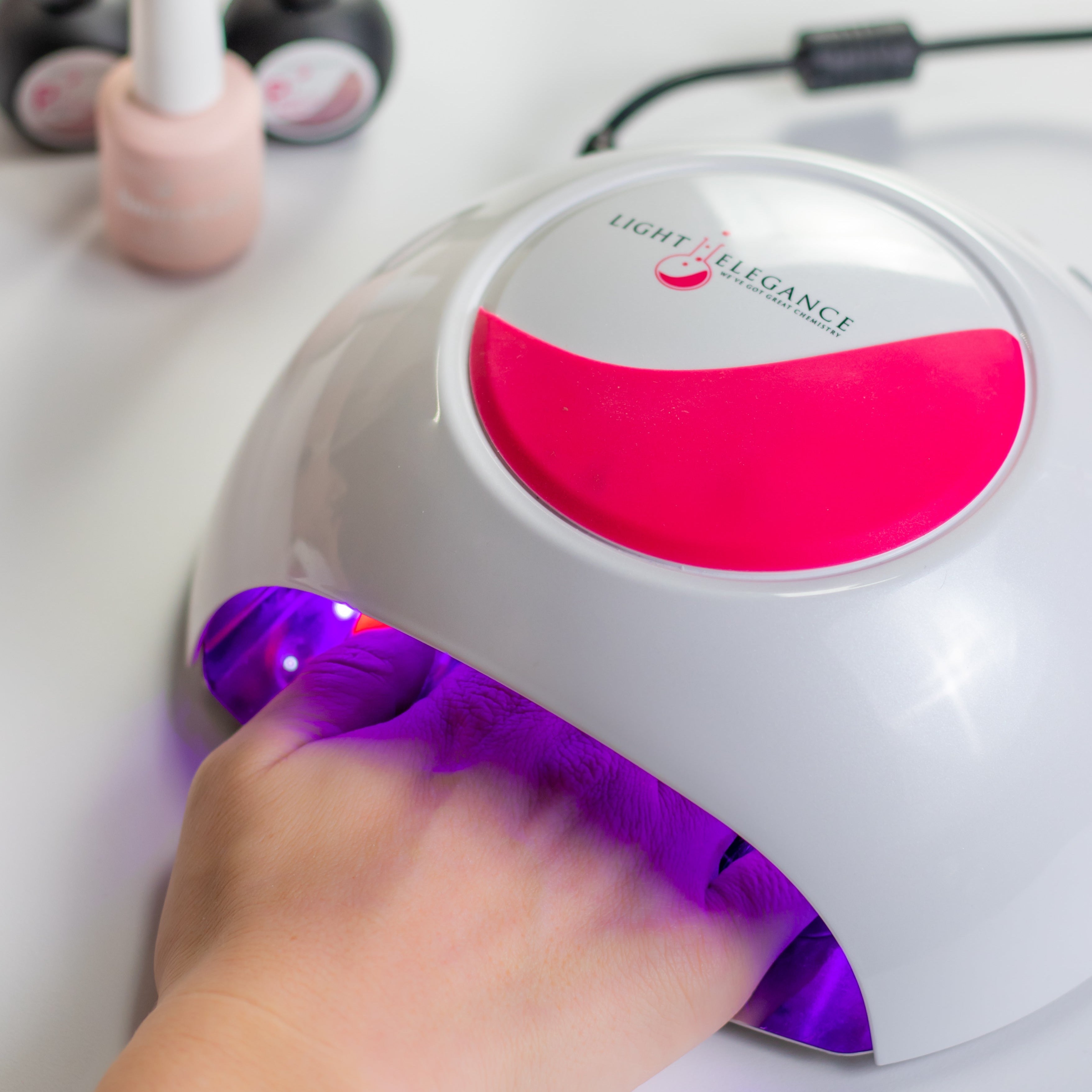 Nail light lamp top