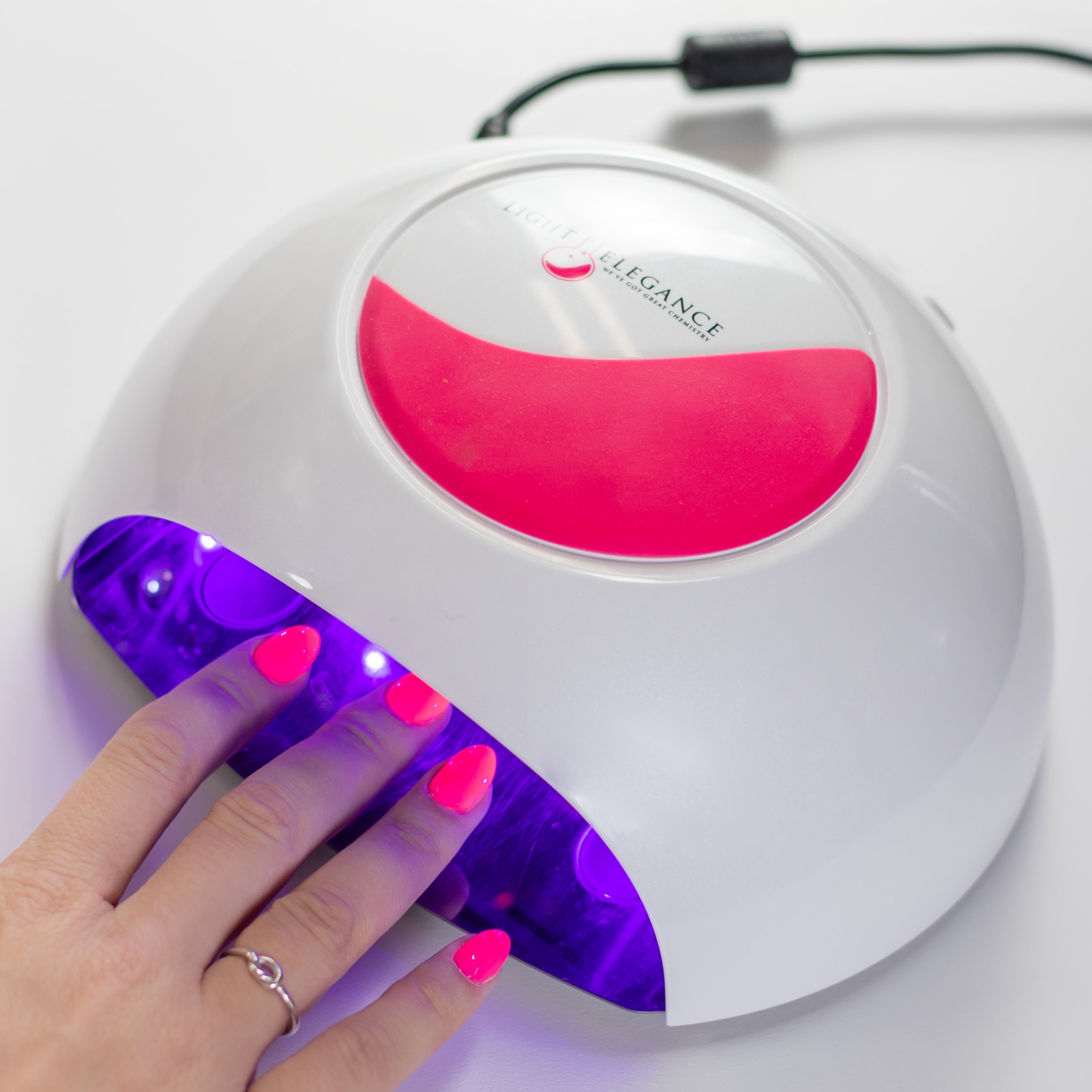 Amazon.com: Aokitec UV Light for Nails - 78W UV LED Nail Lamp Gel Polish  Fast Curing Nail Dryer with 4 Timer Setting LCD Display for Curing All Nail  Gels Extra Large Inner