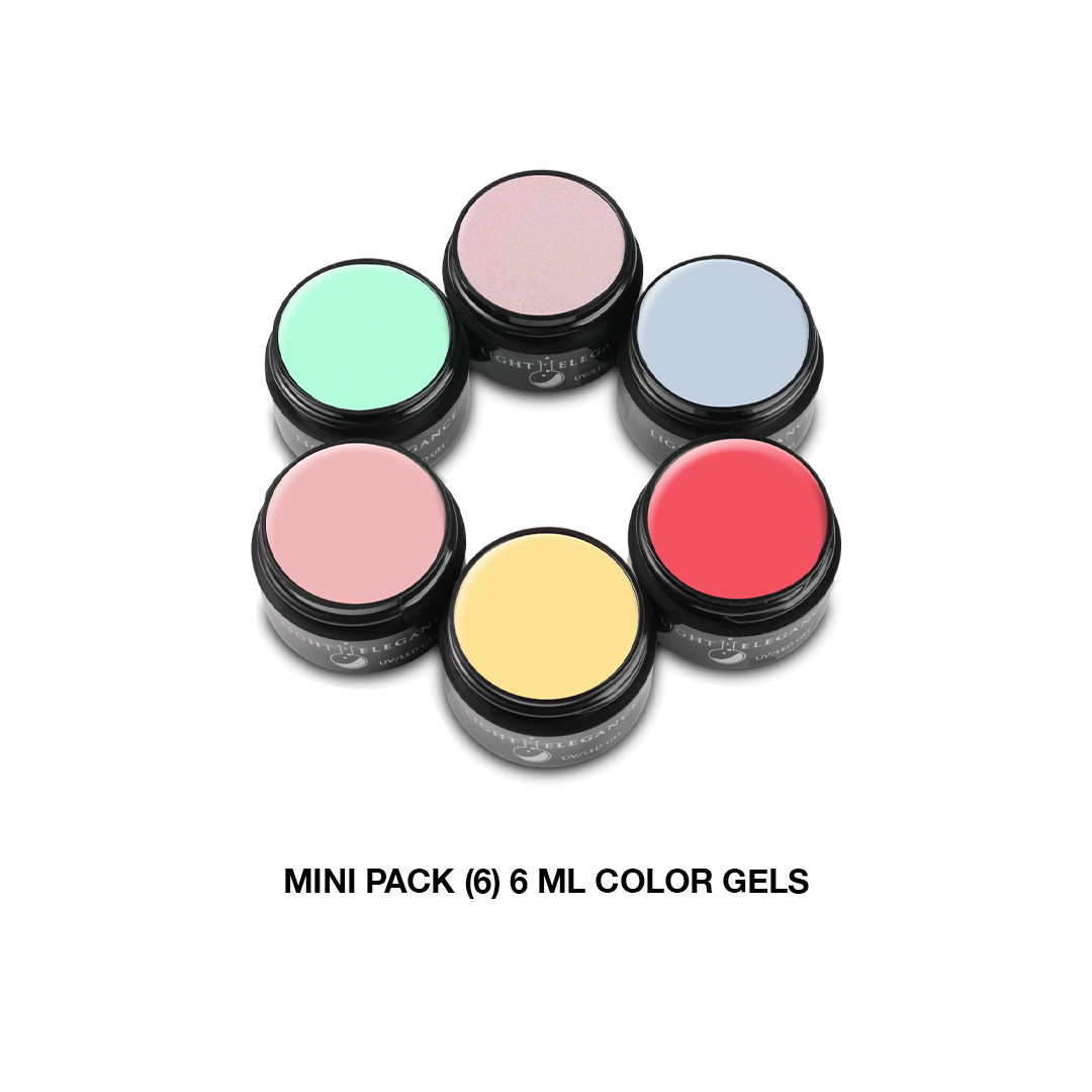 Mini Pack: The Candy Shop Pastel Collection of Color Gels (6 ml)