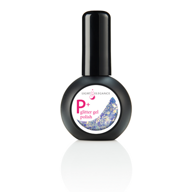 P+ Sparkles or Sequins? Glitter Gel Polish, 15 ml.