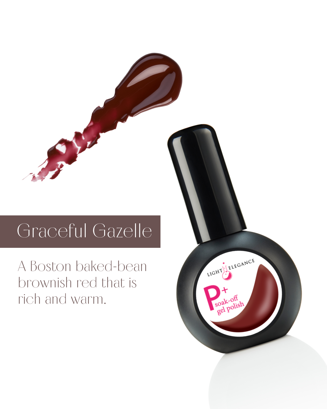 P+ Graceful Gazelle Gel Polish