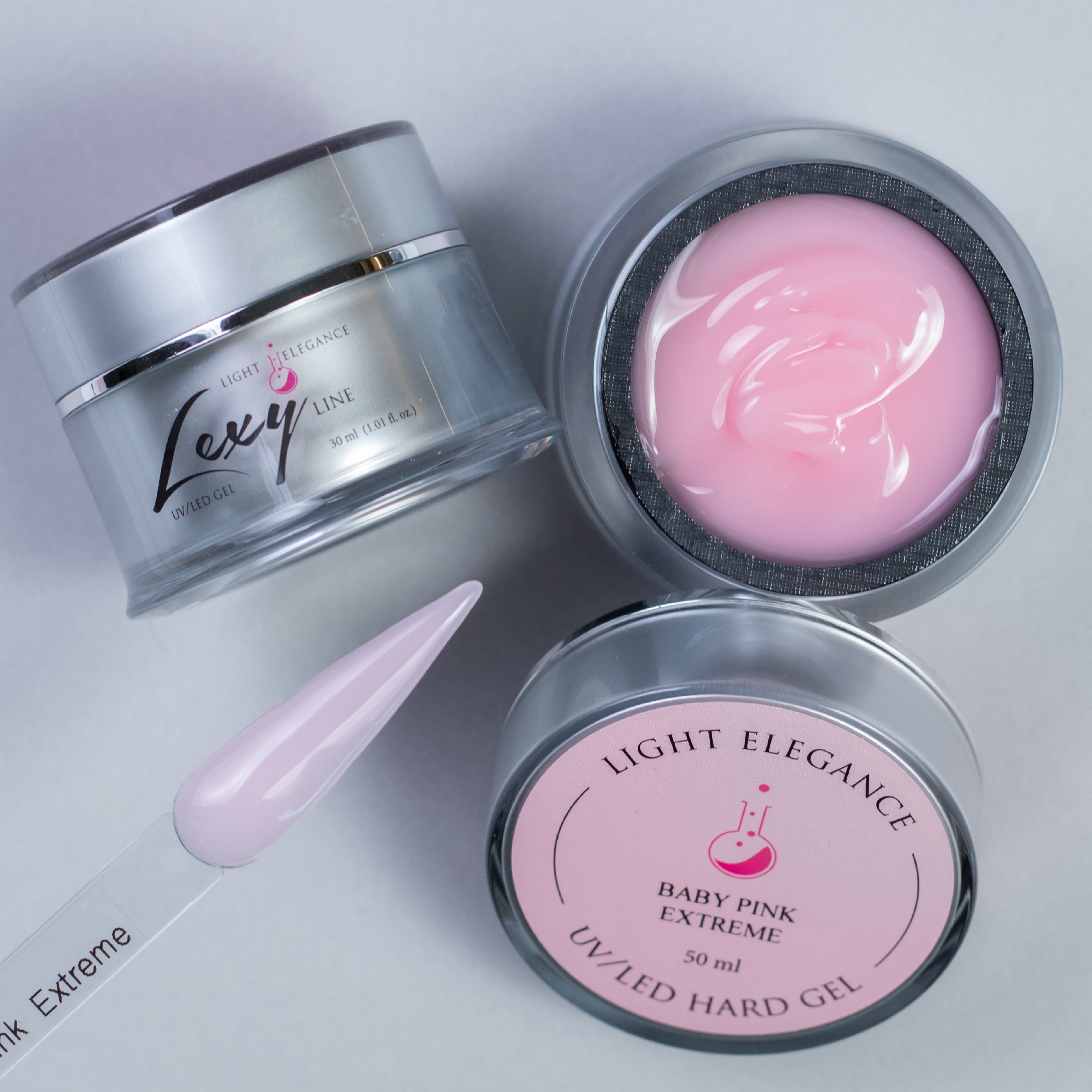 Baby Pink Extreme Lexy Building Gel Light
