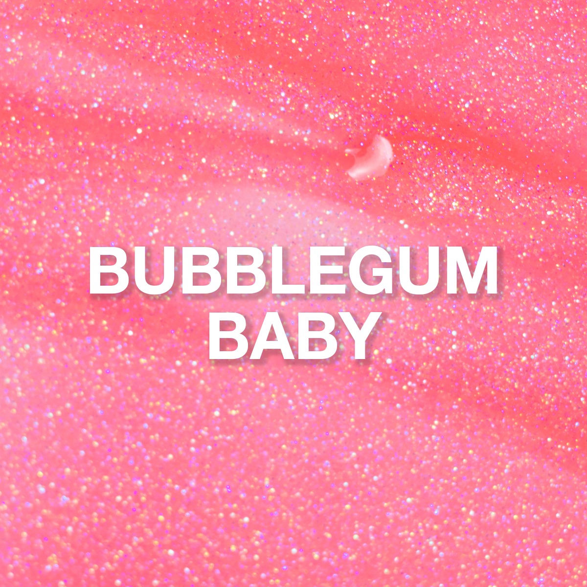 P+ Bubblegum Baby Glitter Gel Polish