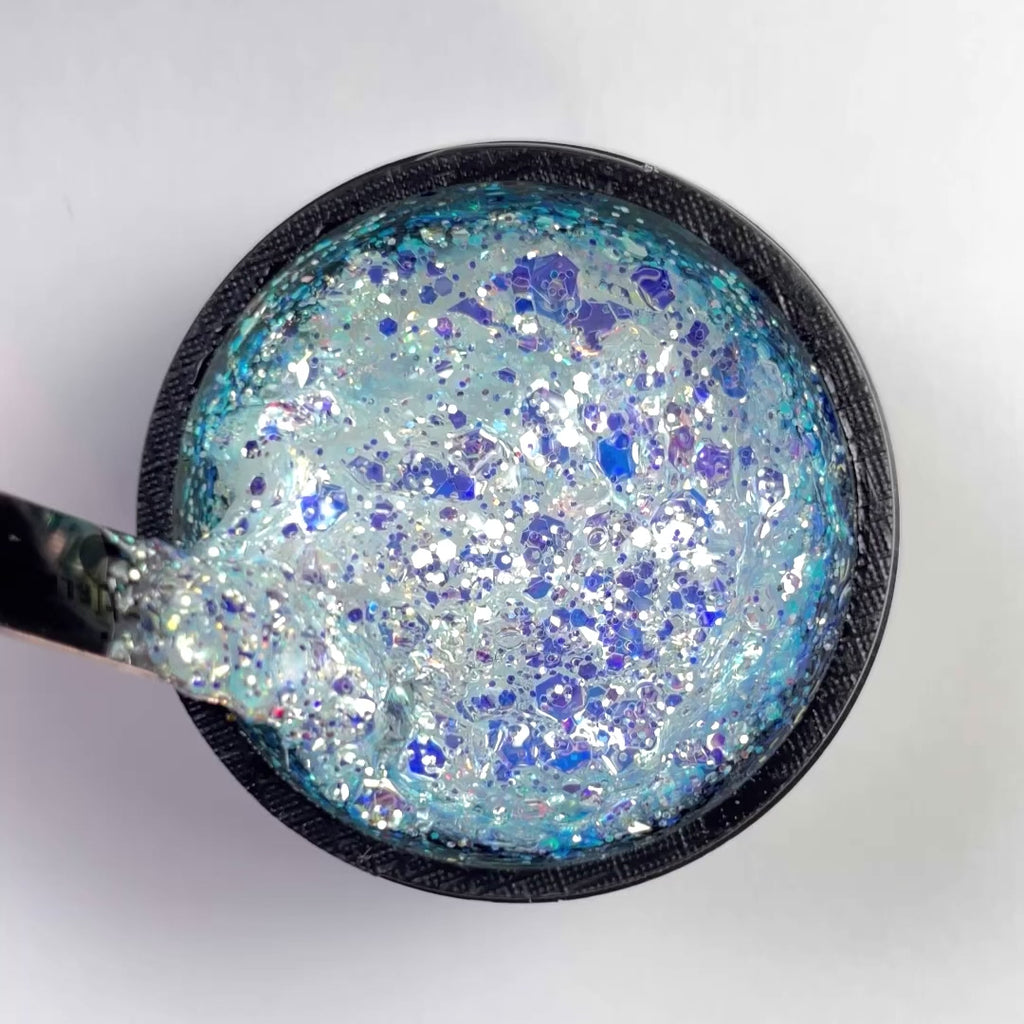 P+ Sparkles or Sequins? Glitter Gel Polish, 15 ml.
