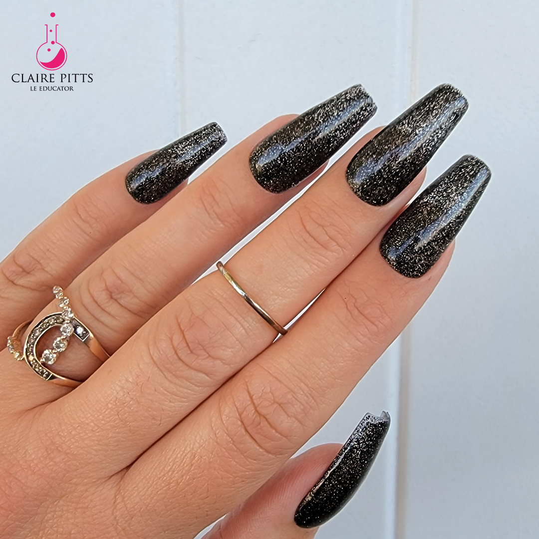 Tall, Dark and Handsome UV/LED Glitter Gel