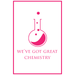 LE Poster We've Got Great Chemistry - Light Elegance
