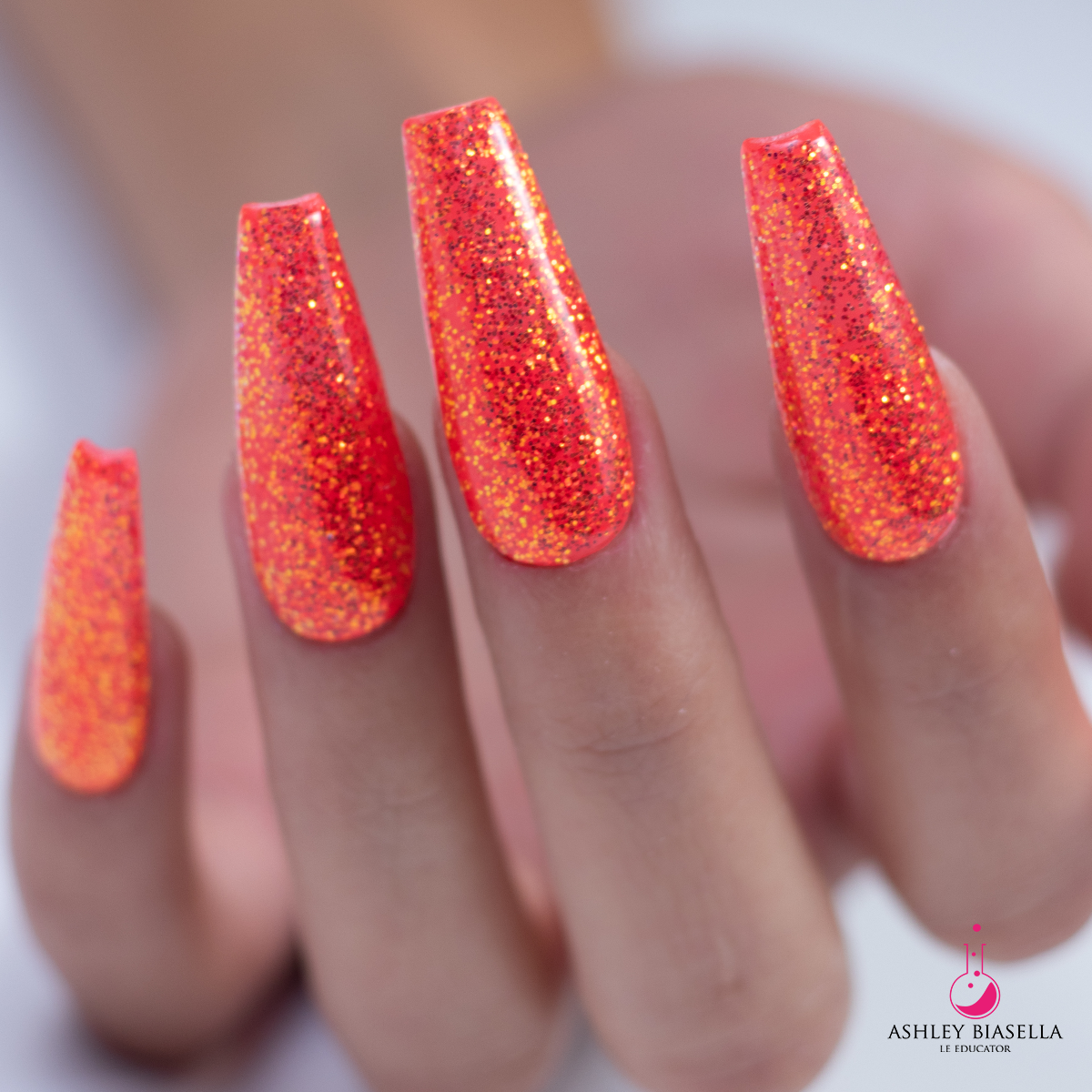 P+ Extra Spicy Glitter Gel Polish