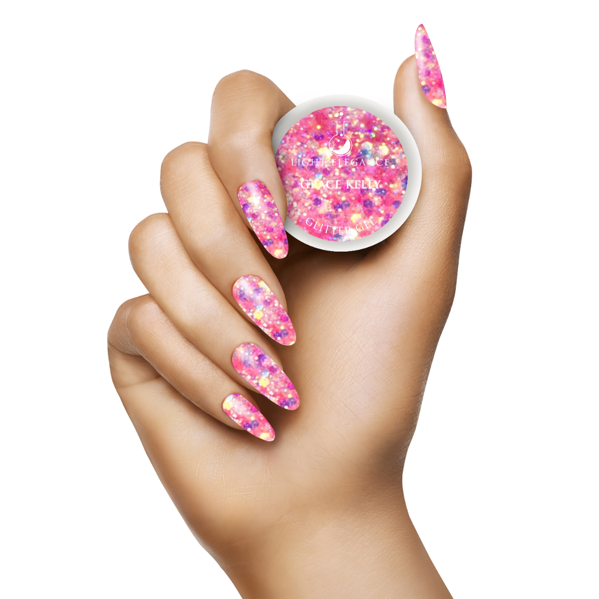 Grace Kelly UV/LED Glitter Gel