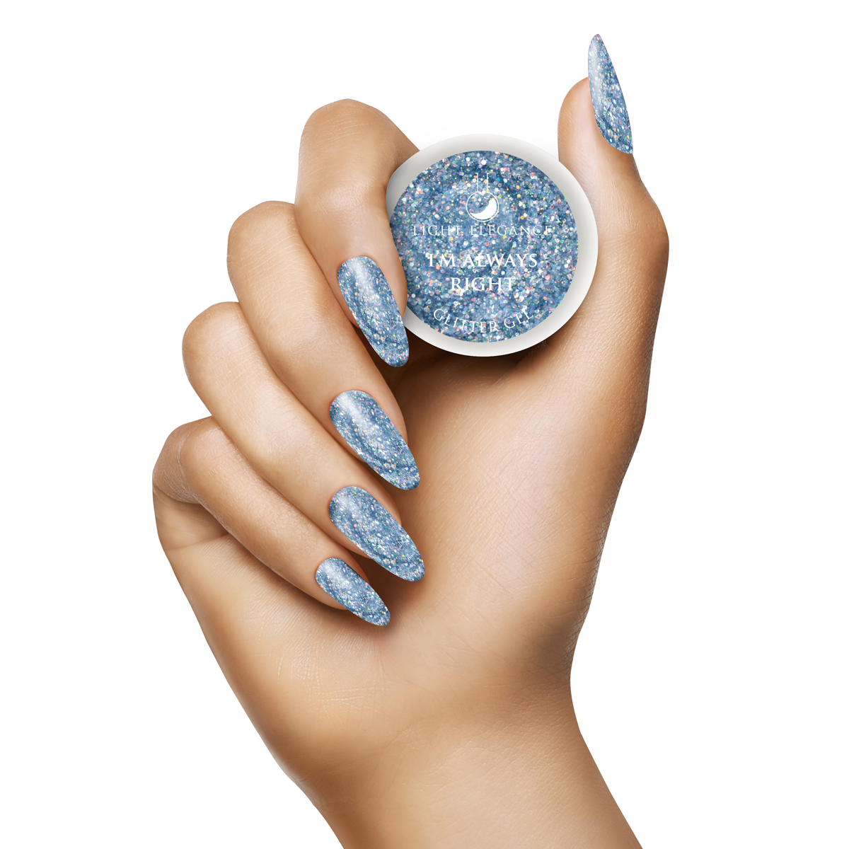 I'm Always Right UV/LED Glitter Gel