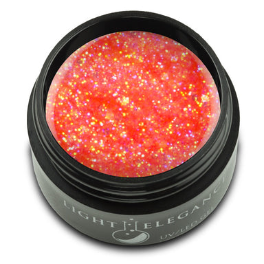 Mango Crush UV/LED Glitter Gel - Light Elegance
 - 1