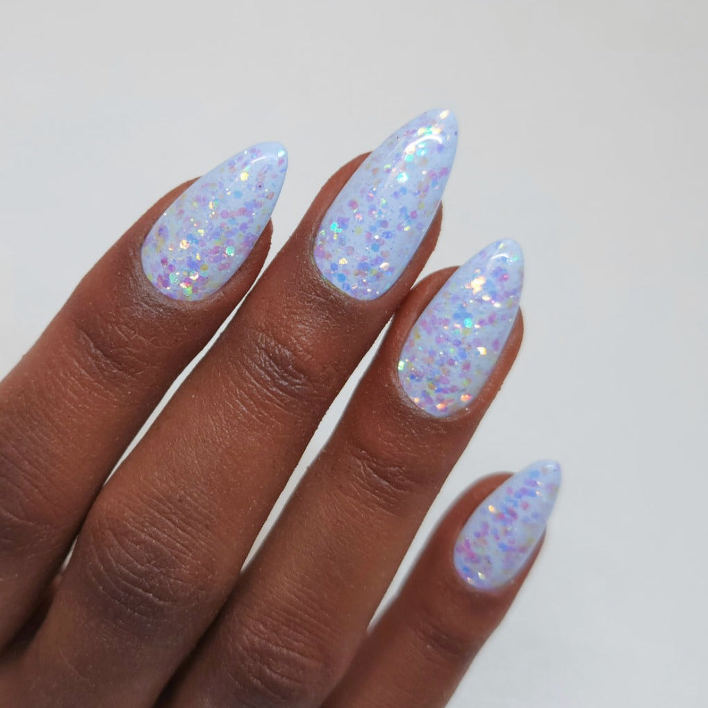 P+ Sinfully Sweet Glitter Gel Polish