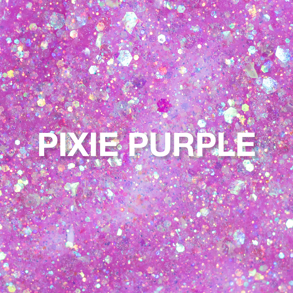 Pixie Purple UV/LED Glitter Gel, 17 ml