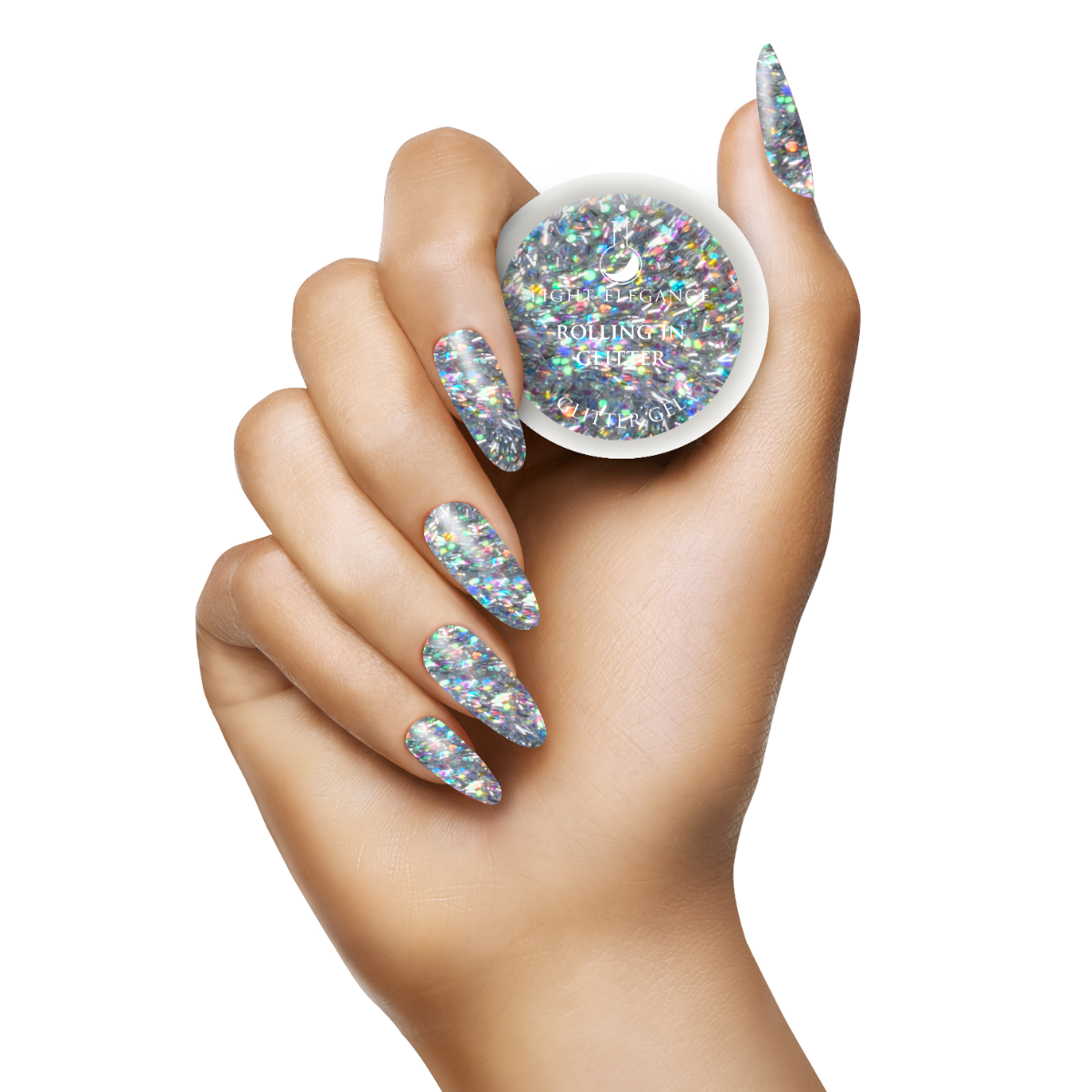 Rolling in Glitter UV/LED Glitter Gel