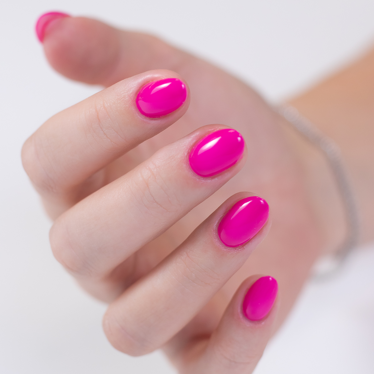 Trendy Hot Pink Barbie Glitter and Sparkling Gel Nail Sticker | Love  Sparkles | Danni &