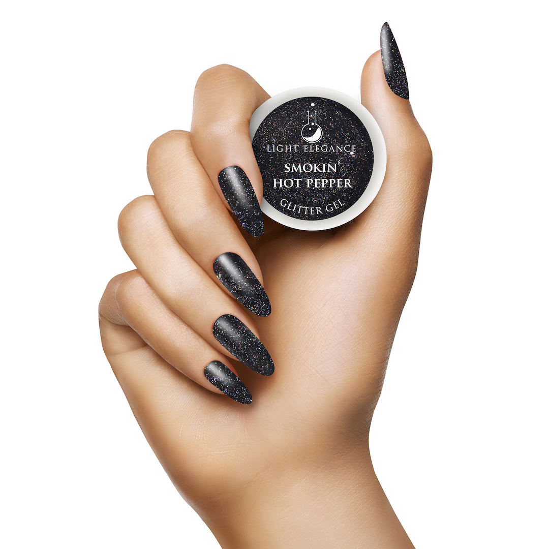 Smokin' Hot Pepper UV/LED Glitter Gel
