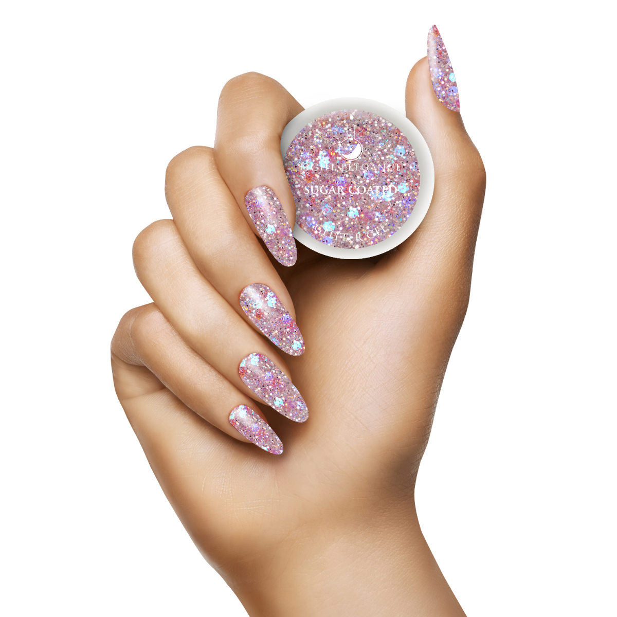 Sugar Coated UV/LED Glitter Gel